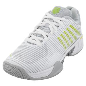 Women`s Hypercourt Express 2 Tennis Shoes White and Gray Violet
