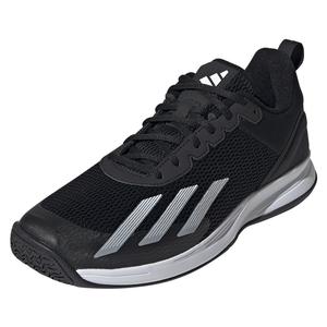 Men`s Courtflash Speed Tennis Shoes Black and White