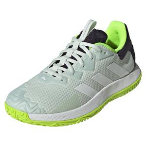 Men`s SoleMatch Control Tennis Shoes Crystal Jade and White