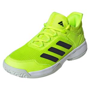 Juniors` Ubersonic 4 Tennis Shoes Lucid Lemon and Aurora Black