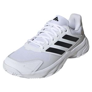Men`s CourtJam Control 3 Tennis Shoes White and Gray