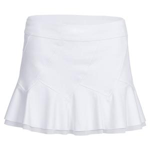 Women`s Marcela Flounce Tennis Skort White