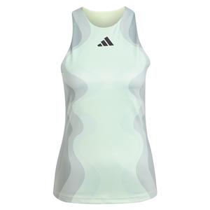 Women`s Heat.RDY Pro Y Tennis Tank Semi Green Spark and Green Spark