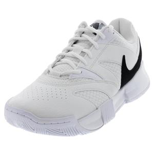 Juniors` Court Lite 4 Tennis Shoes White and Black