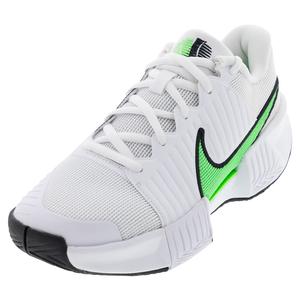 Women`s GP Challenge Pro Tennis Shoes White and Poison Green