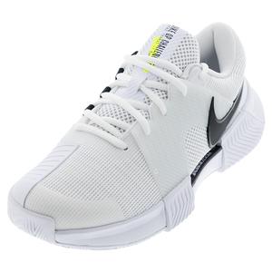 Men`s Zoom GP Challenge 1 Tennis Shoes White and Black