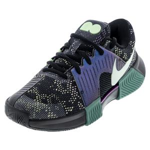 Women`s Zoom GP Challenge 1 Osaka Tennis Shoes Black and Vapor Green