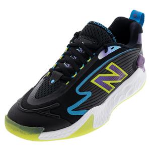 Men`s Fresh Foam X CT-Rally D Width Tennis Shoes Black and Purple Fade