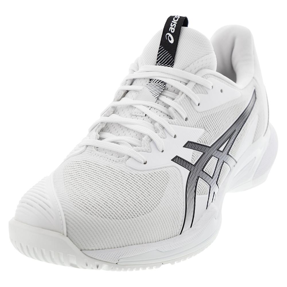 ASICS Men`s Solution Speed FF 3 Tennis Shoes White and Black