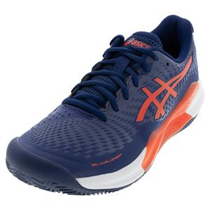 Men`s Gel-Challenger 14 Clay Tennis Shoes Blue Expanse and Koi