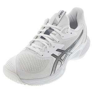 Women`s Solution Speed FF 3 Tennis Shoes White and Metropolis