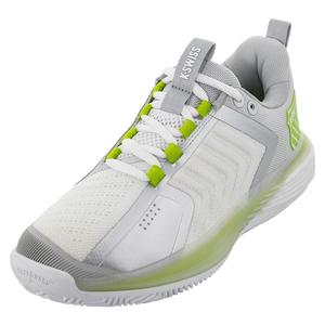Women`s Ultrashot 3 Tennis Shoes White and Gray Violet
