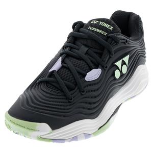 Women`s Fusionrev 5 Clay Tennis Shoes Black and White