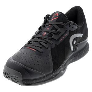 Men`s Sprint Pro 3.5 Tennis Shoes Black and Red