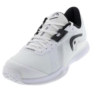 Men`s Sprint Pro 3.5 Tennis Shoes White and Black
