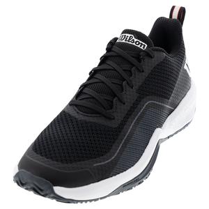 Men`s Rush Pro Lite Tennis Shoes Black and Ebony