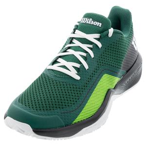 Men`s Rush Pro Lite Tennis Shoes Evergreen and Black