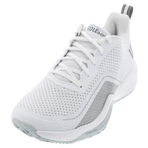 Men`s Rush Pro Lite Tennis Shoes White and Pearl Blue