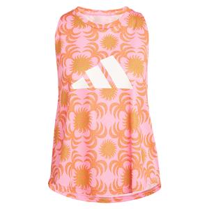 Women`s Farm Tank Semi Pink Glow and Semi Solar Orange