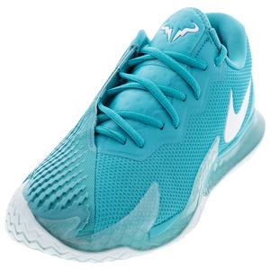 Men`s Rafa Zoom Vapor Cage 4 Tennis Shoes Dusty Cactus and White