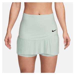 Women`s Dri-Fit Advantage Tennis Skort Barely Green and Black