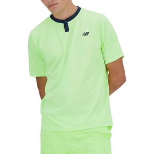 Men`s Tournament Tennis Top Bleached Lime Glo