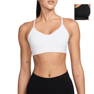 Women`s Light Support Padded Adjustable Sports Bra