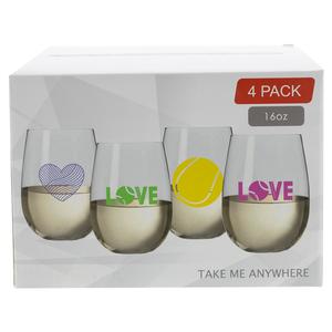 Tennis Tumbler Boxed Set