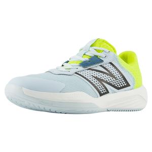 Women`s 696v6 D Width Tennis Shoes Quarry Blue and Firefly