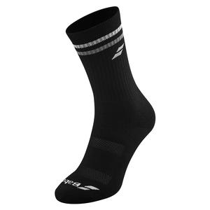 Men`s Team Single Mismatched Socks Black and White