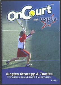 uspta court dvd transition volley singles serve shots off