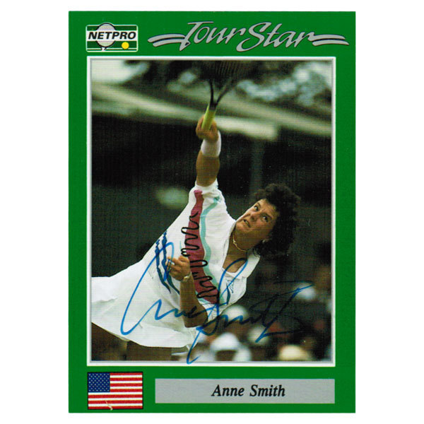 Anne Smith Signed Women's Card | Tennis Express