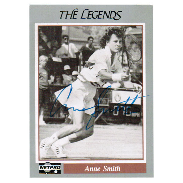 Anne Smith Signed Legends Card | Tennis Express