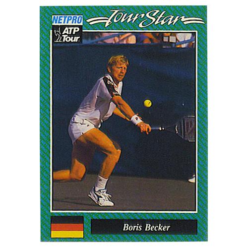 Boris Becker Prototype Card 1992 | Tennis Express