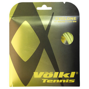 Cyclone 17G Neon Yellow Tennis String