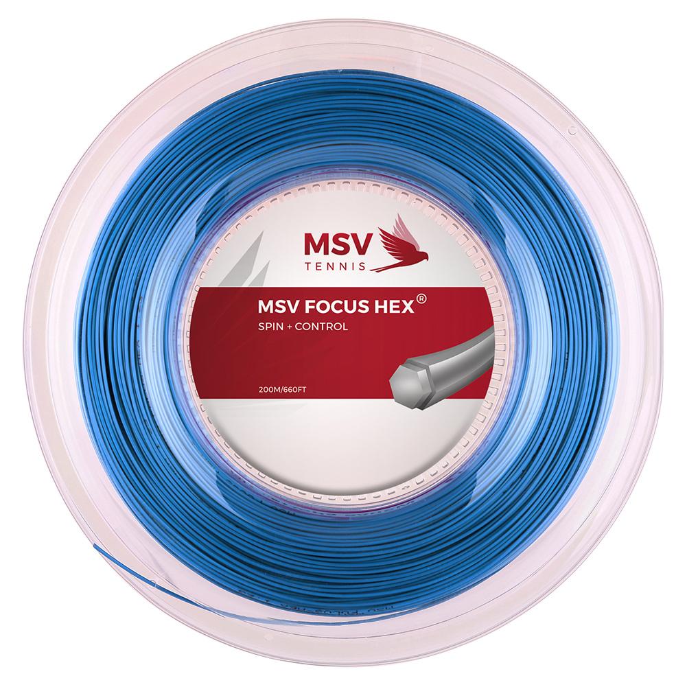 Mauve Sports MSV Focus Hex 123 Reel Tennis String Aqua