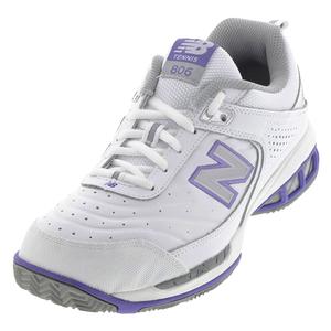 Women`s WC806 2E Width Tennis Shoes White