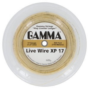 Live Wire XP 17G Tennis String Reel Natural