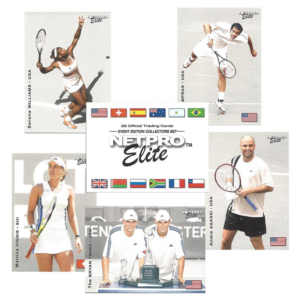NETPRO ELITE EVENT EDITION TENNIS COLLETOR CARD SET | Tennis Express