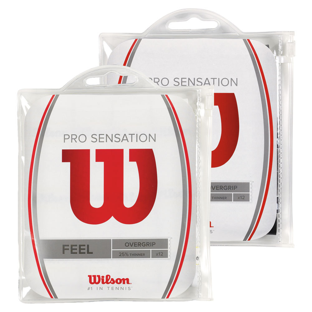 Wilson Pro Overgrip Sensation 12 Pack | Tennis Express