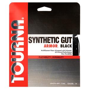 Synthetic Gut Armour Tennis String Black