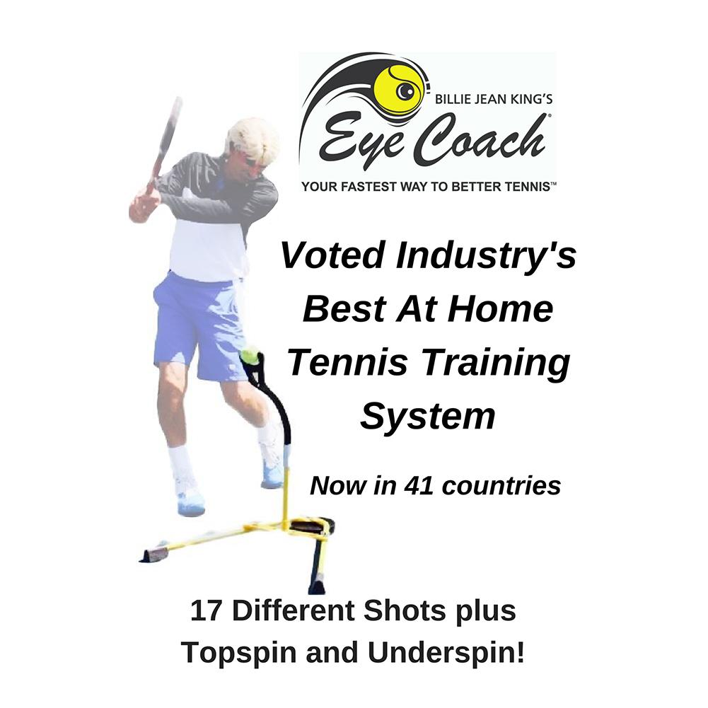 Billie Jean King's Eye Coach Pro Model Tennis Trainer