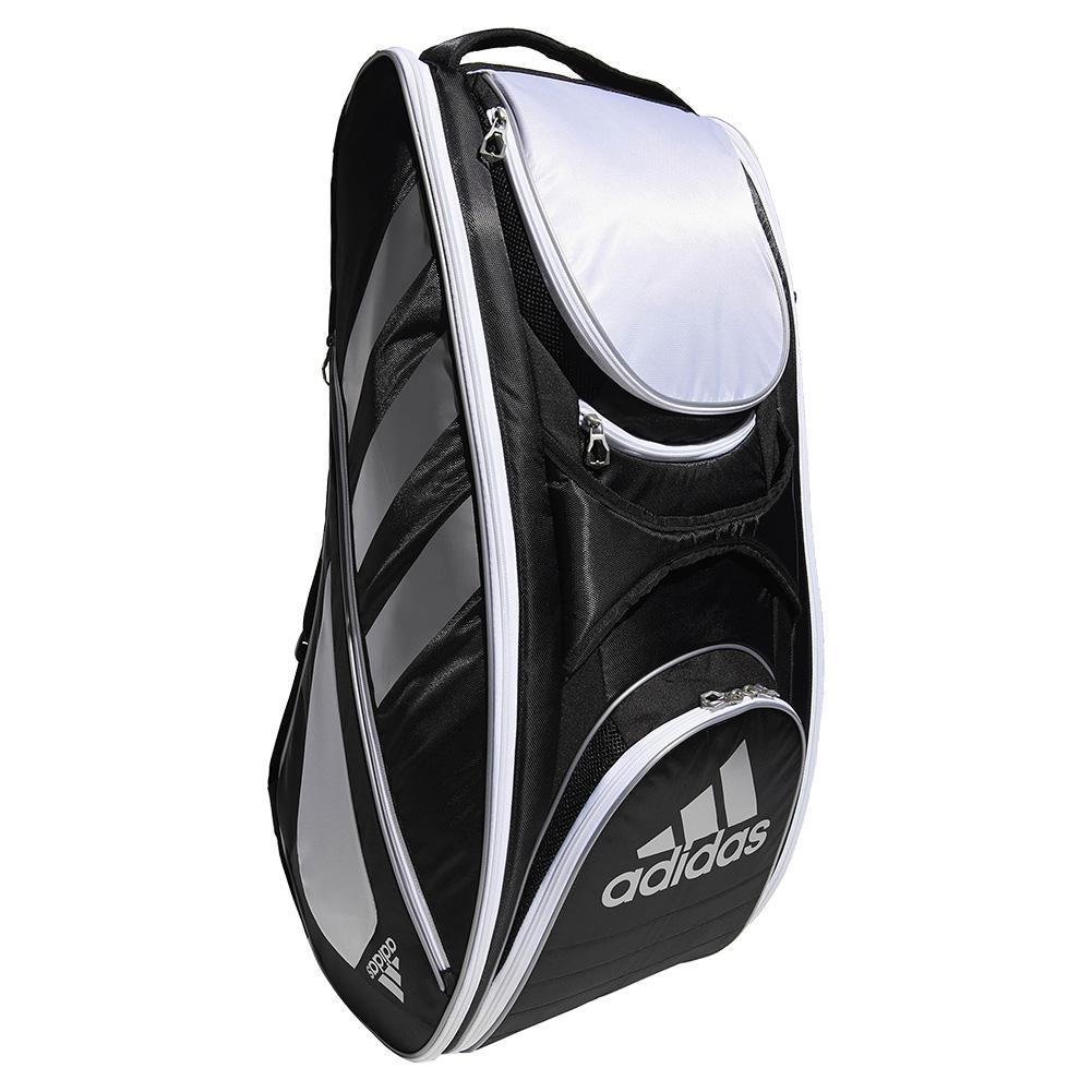 adidas Tour Tennis 12 Racquet Bag (Black/White)