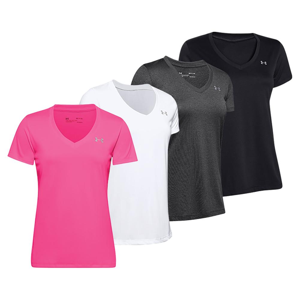 Under Armour Women's Tech V-Neck Top