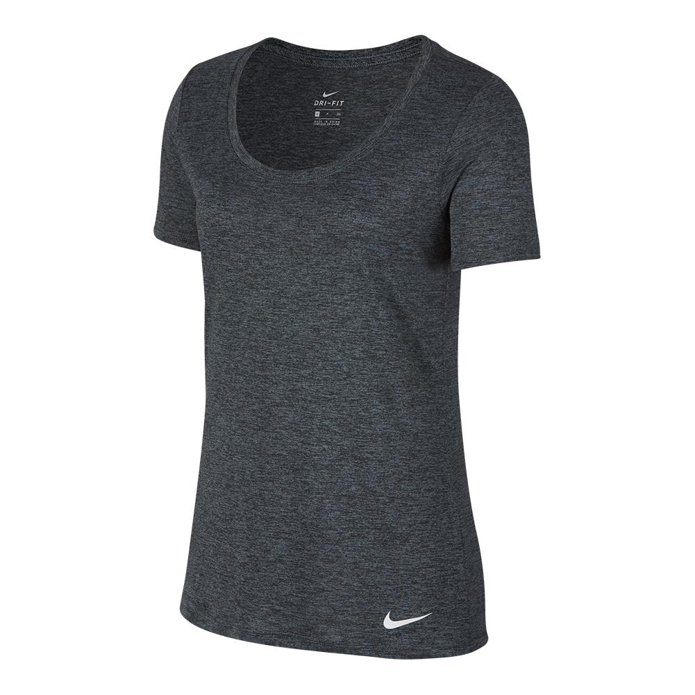 Nike Women`s Dry Legend Scoop Cross-Dye Training T-Shirt