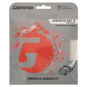 Synthetic Gut with Wearguard 17G Tennis String