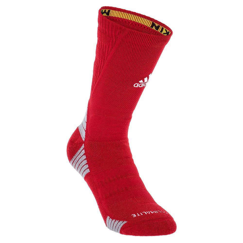 adidas Alphaskin Maximum Cushioned Tennis Crew Socks | Tennis Express