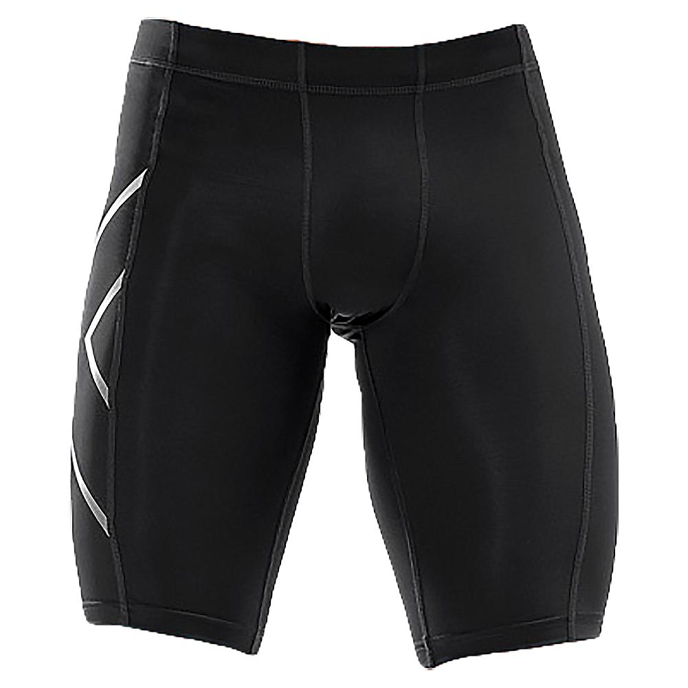 2XU Men`s Compression Shorts Black & Silver | Men's Underwear