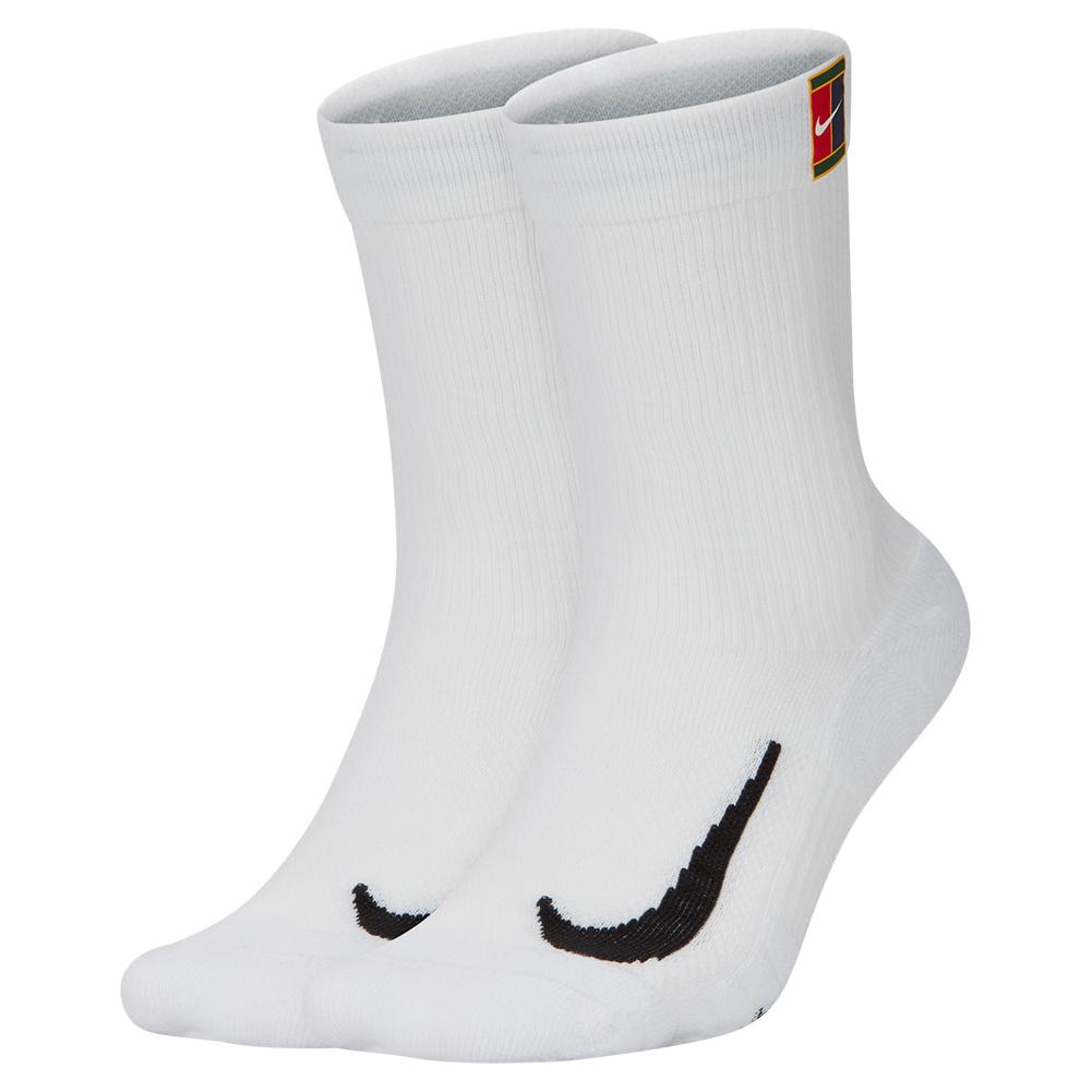Nike Court Multiplier Cushioned Tennis Crew Socks (2 Pairs) | Tennis Express