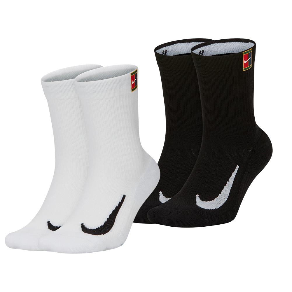 Nike Court Multiplier Cushioned Tennis Crew Socks (2 Pairs) | Tennis Express